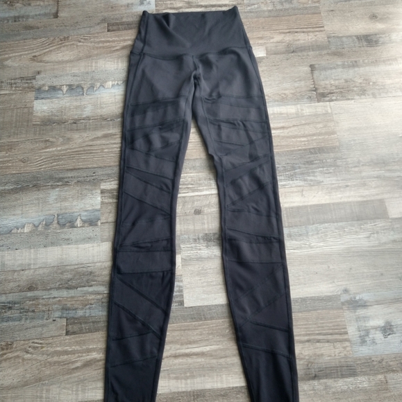 Lululemon Wunder Under Tech Mesh Black Leggings - Picture 10 of 16